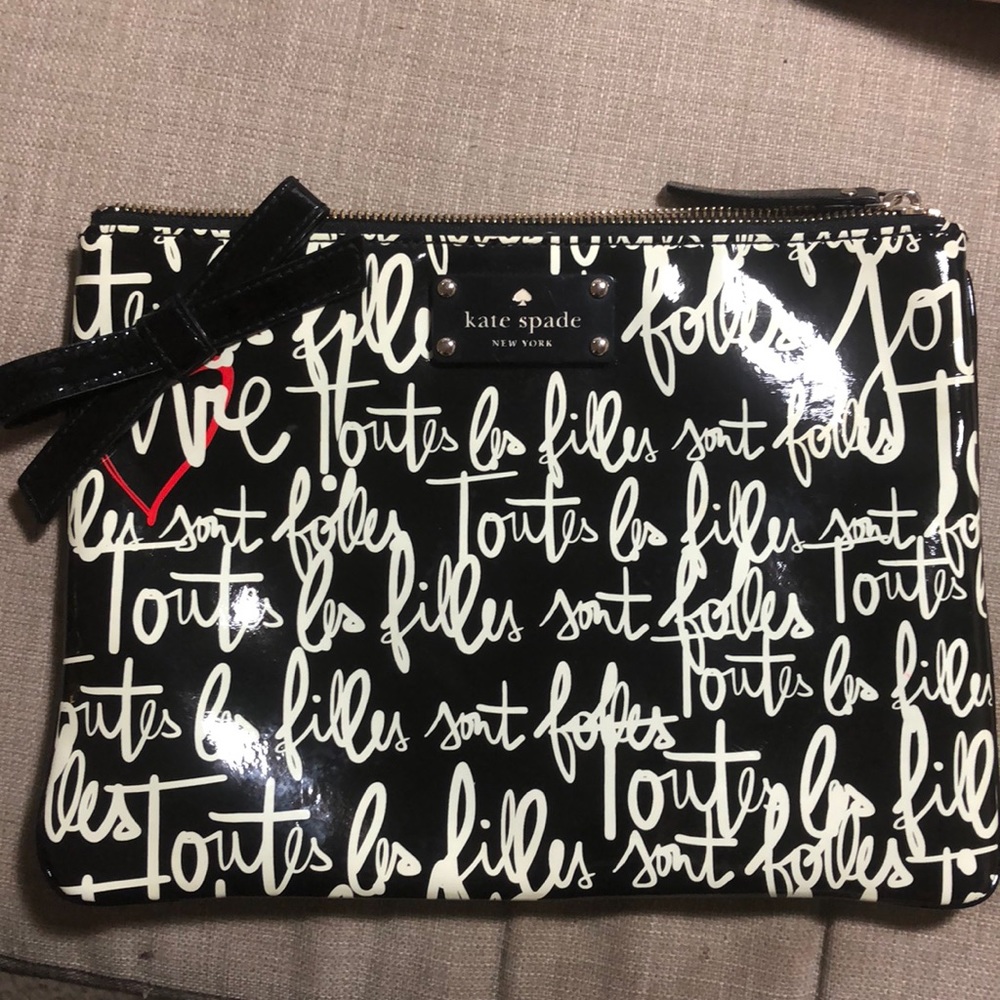 Kate Spade Pardon my French Gia Pouch